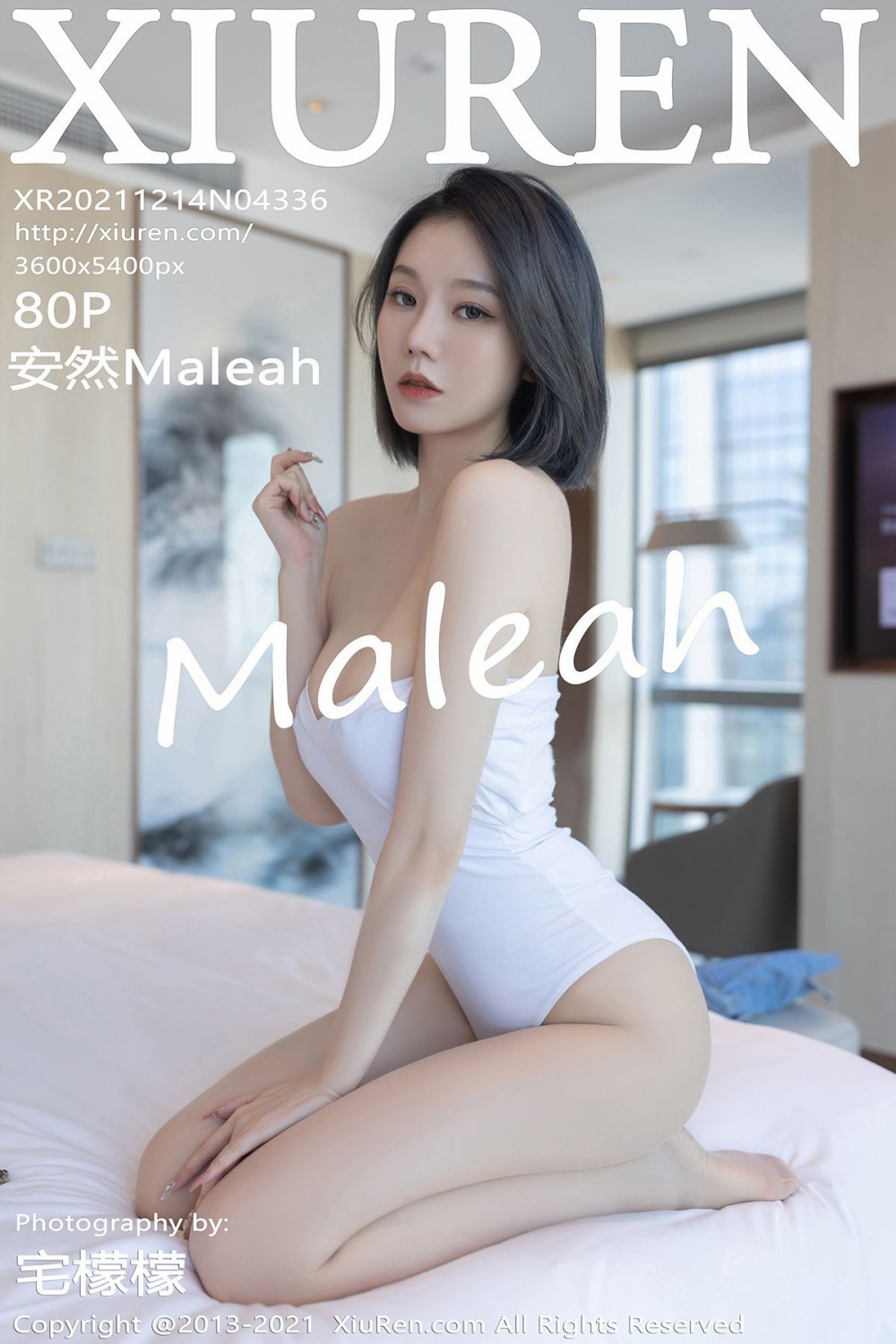 [XiuRen秀人网] 2021.12.14 No.4336 安然Maleah 超短牛仔裙