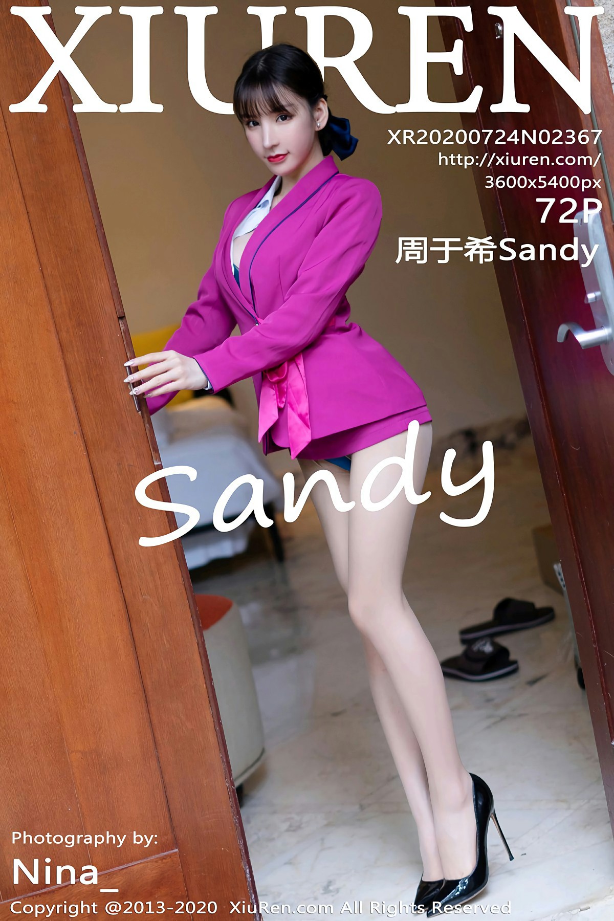 [XiuRen秀人网] 2020.07.24 No.2367 周于希Sandy