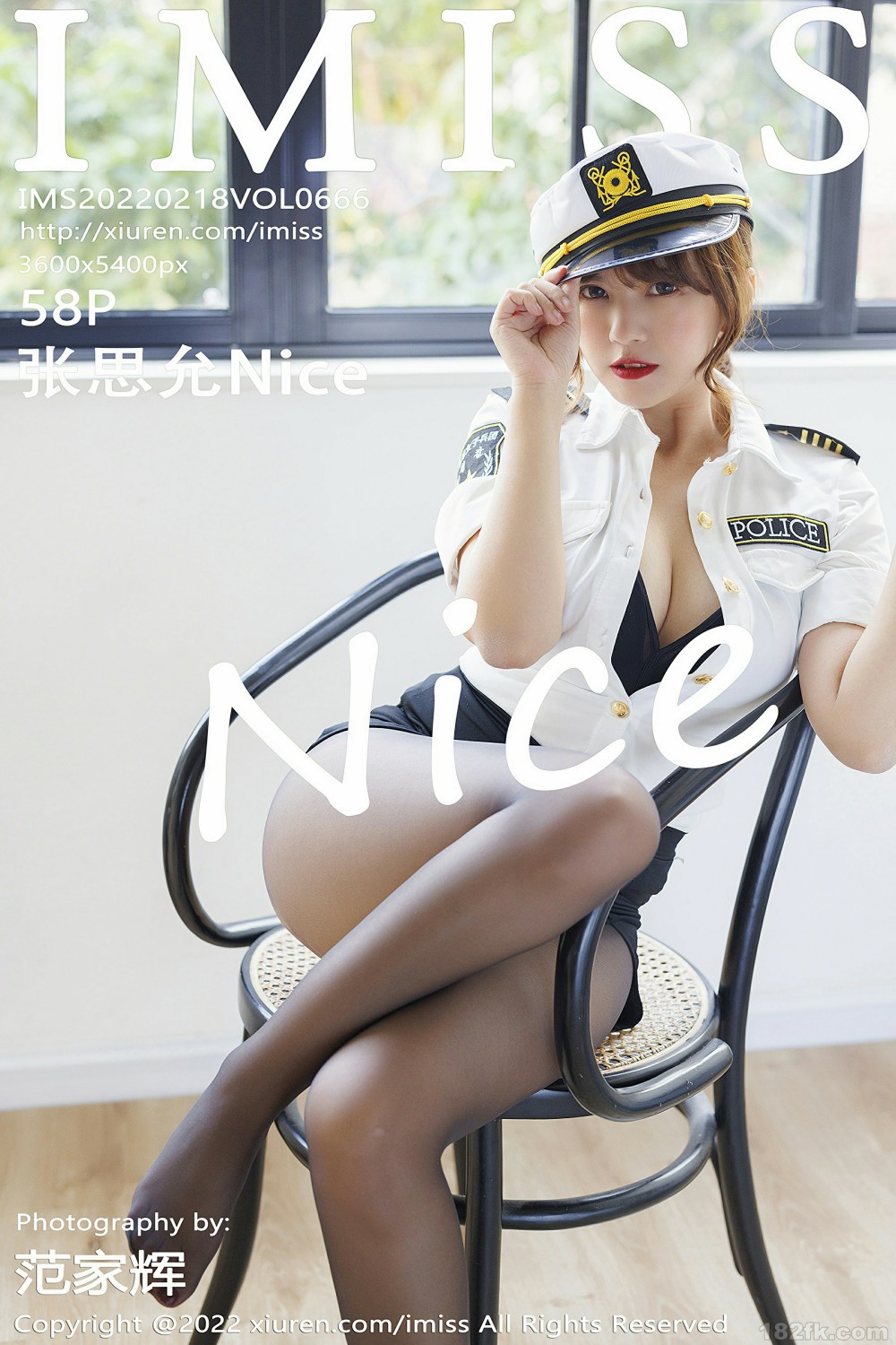 [IMISS爱蜜社] 2022.02.18 VOL.666 张思允Nice 女警系列